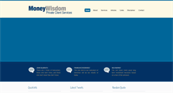 Desktop Screenshot of moneywisdom.com.au